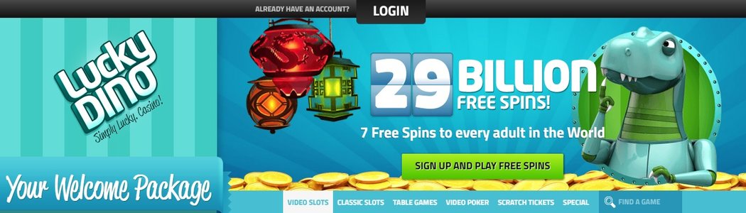 Lucky dino casino bonus ohne einzahlung